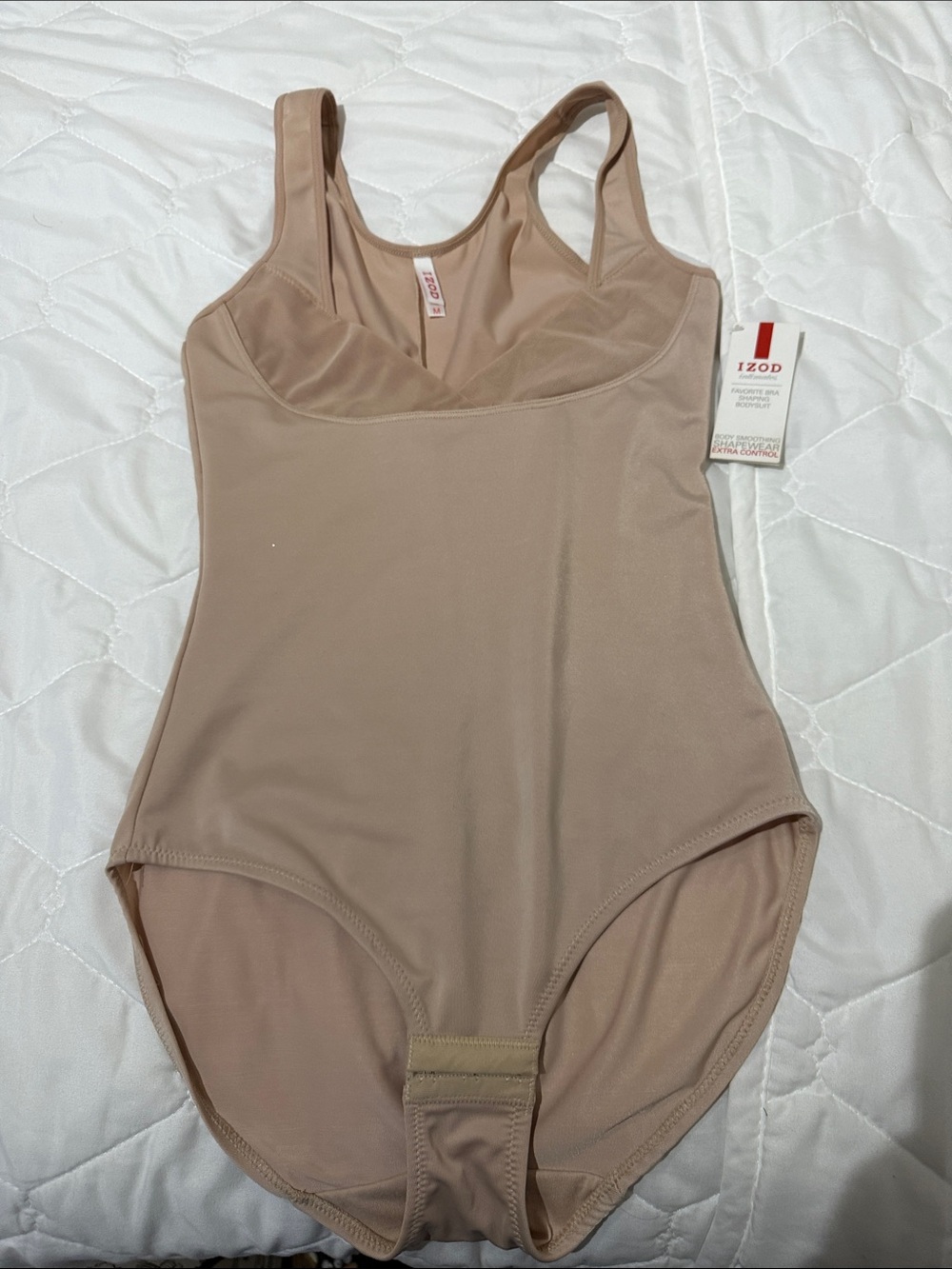 Izod Nude/Tan Shaping Bodysuit